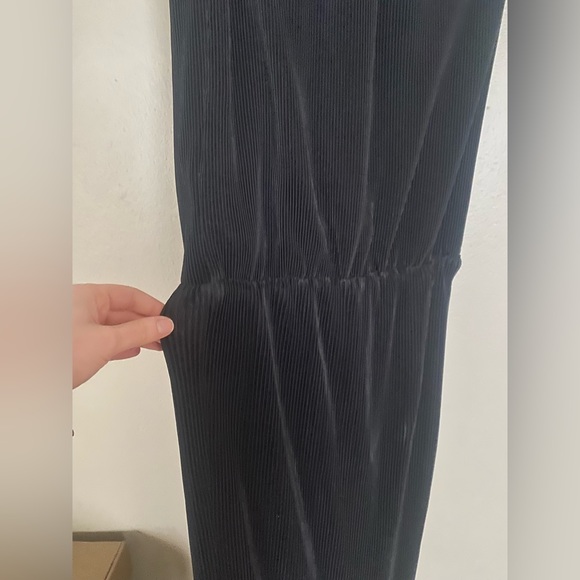 Reset by Jane Strapless Black Dress with Side Slit - Picture 5 of 7